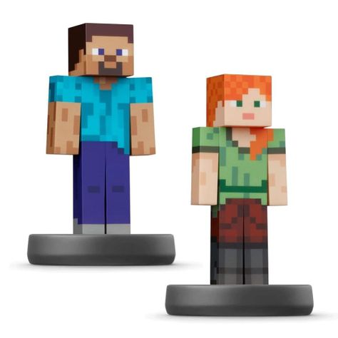 Amiibo Steve - Alex Super Smash Bros Nintendo-2