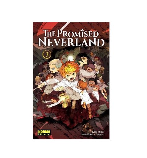 Manga The Promised Neverland Tomo 3 - Norma-0