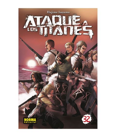 Manga Ataque De Los Titanes Tomo 32 - Norma-0