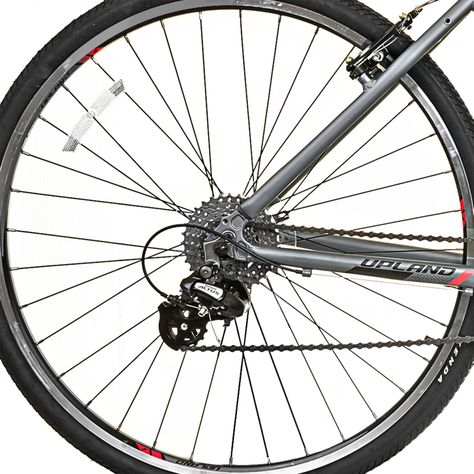 Bicicleta Upland Hibrida L380 Mujer gris-4