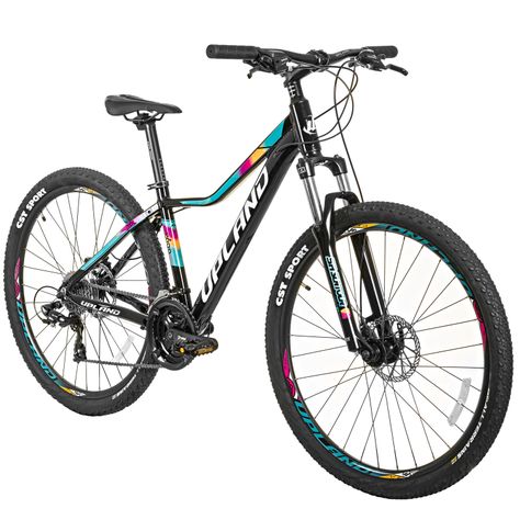 Bicicleta Upland X100 27.5 negra-1