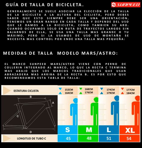 Bicicleta Sunpeed MARS Negra-5