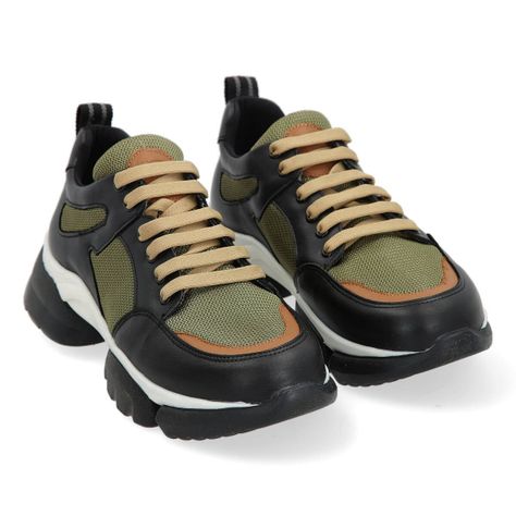 Zapatilla Natacha Williams Militar-3