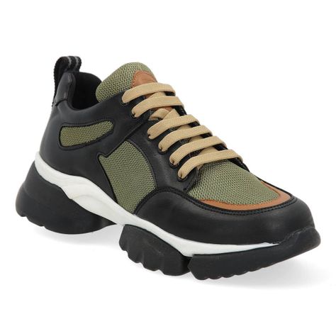 Zapatilla Natacha Williams Militar-1