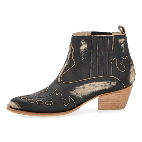 Bota Vaquera Dolly Smoked Black-2