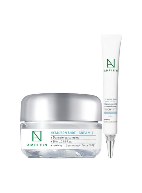 Pack Ácido Hialurónico crema rostro 60 ml + crema contorno de ojos 25 ml-0