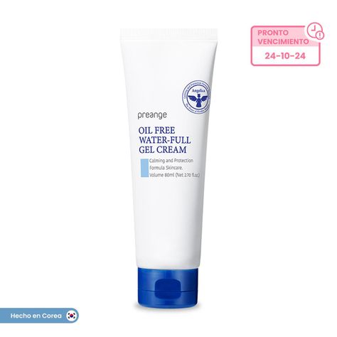 Crema Facial Hidratante PREANGE Gel Libre de Aceite 80ml-0