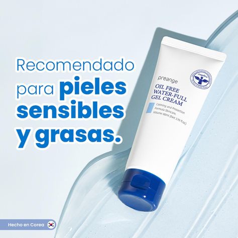 Crema Facial Hidratante PREANGE Gel Libre de Aceite 80ml-2