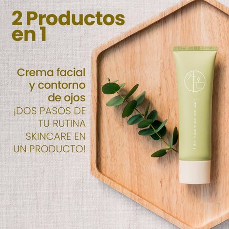 Crema Facial Antioxidante y Contorno de Ojos Vegana GAON 50ml-1