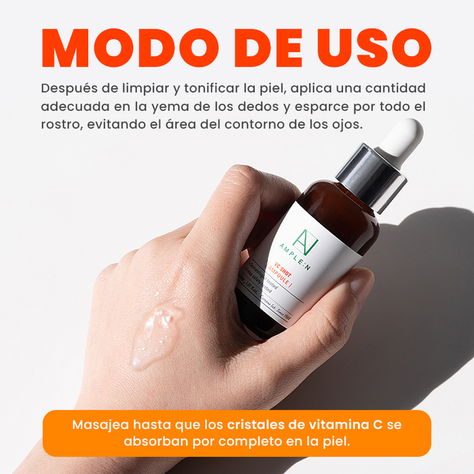 Sérum Facial Anti Manchas AMPLEN Vitamina C 30 ml-4