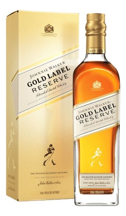 WHISKY JOHNNIE WALKER GOLD LABEL 750 ML-0