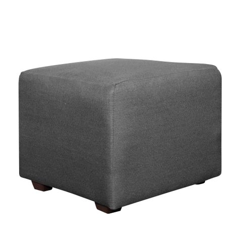 Living Loreto Lino 3 Cuerpos + 2 Pouf Gris-3