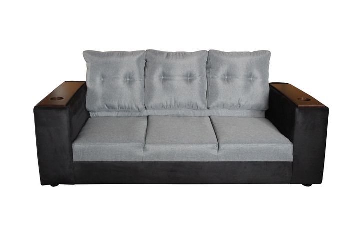 LIVING YOSELYN NEGRO/GRIS  5 CUERPOS -1