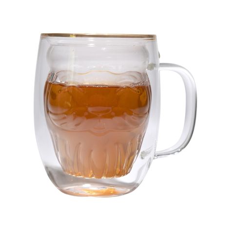 Taza Doble Vidrio Santa 300 ml-1