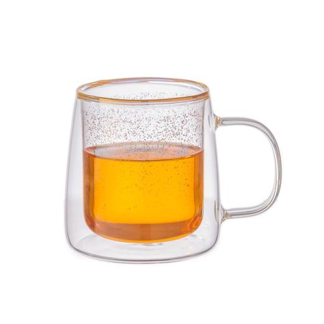 Taza Doble Vidrio Shiny Dots 250 ml-1