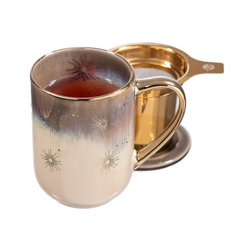 Mug Bhoro Cerámica Azul 425 ml-1