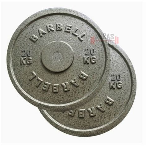 Disco Preolímpico 20kg Barbell UNIDAD-0