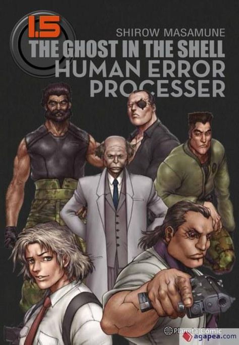 Manga Ghost In The Shell - Human Error Processer 1.5 [Tomo Único] - España-0
