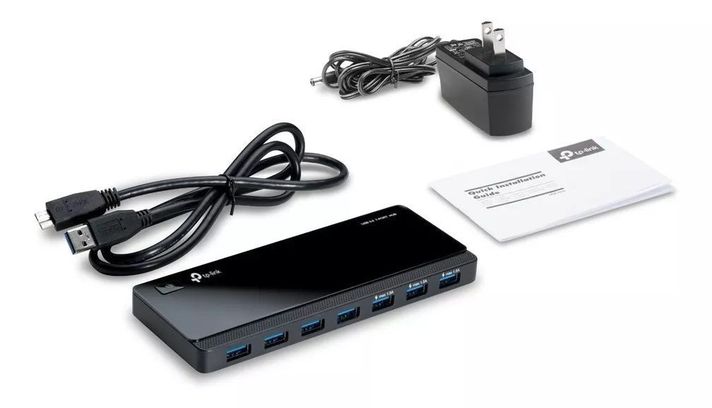Hub Usb 3.0 De 7 Puertos Tp-link Uh720 - Carga Rapida-4