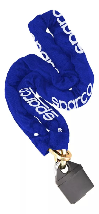 Candado + Cadena Antirrobo Sparco Para Rueda De Repuesto-2