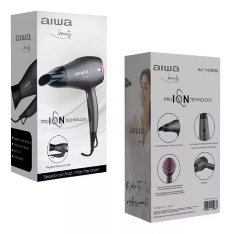 Secador De Pelo Aiwa Plegable Pro Ion Aw-thd1839 1800w-4