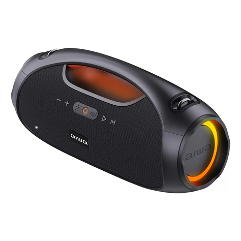 Parlante Portatil Bluetooth Aiwa Ipx6 60w Rms Aws244bt Aux-0