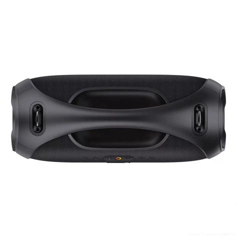Parlante Portatil Bluetooth Aiwa Ipx6 60w Rms Aws244bt Aux-4