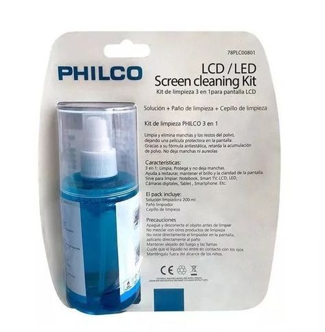 Kit De Limpieza 3 En 1 Philco Pantallas Led/ Lcd 200ml-1