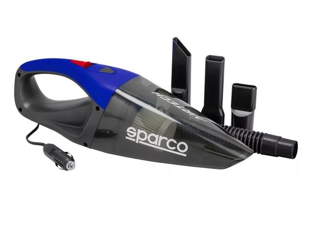 Aspiradora De Auto Sparco Enchufe Directo 12v Y Accesorios-0