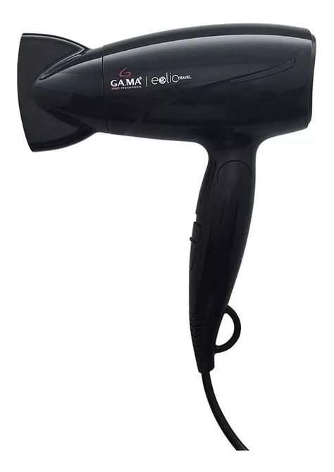 Secador Gama Eolic Travel Plegable 1200w/1600w Negro SEC-0