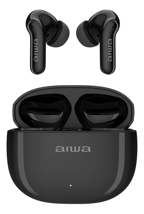 Audifonos Bluetooth Inalambricos Aiwa Funcion Tws Aw-twsr2 Negro-0