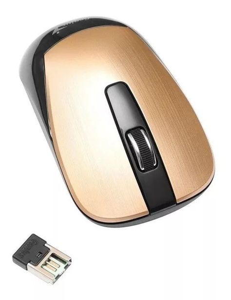 Mouse Inalámbrico Genius Nx-7015 Gold Wireless 1200 Dpi-1