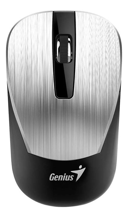 Mouse Inalámbrico Genius Nx-7015 Silver Wireless 1200 Dpi-2
