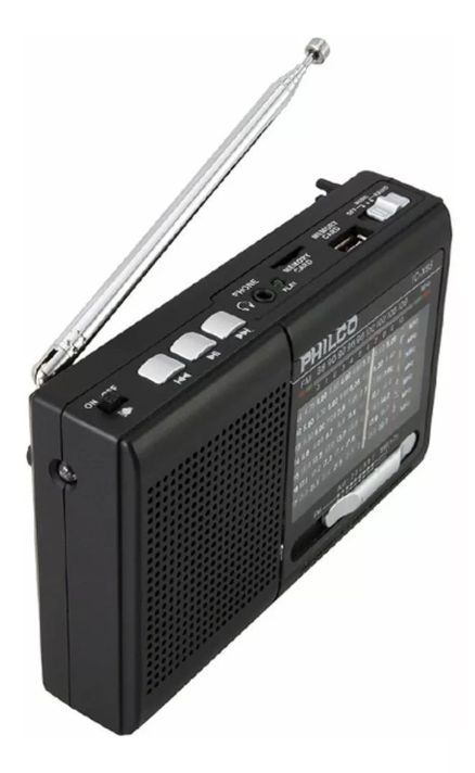 Radio Bluetooth Portatil Philco Ic-x65 Fm/mw/sw1-7-2
