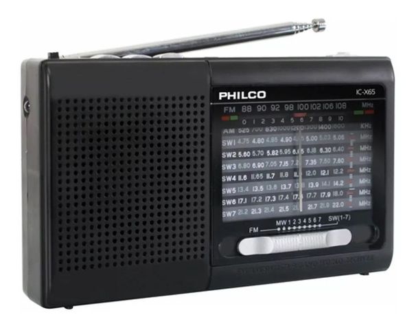 Radio Bluetooth Portatil Philco Ic-x65 Fm/mw/sw1-7-0