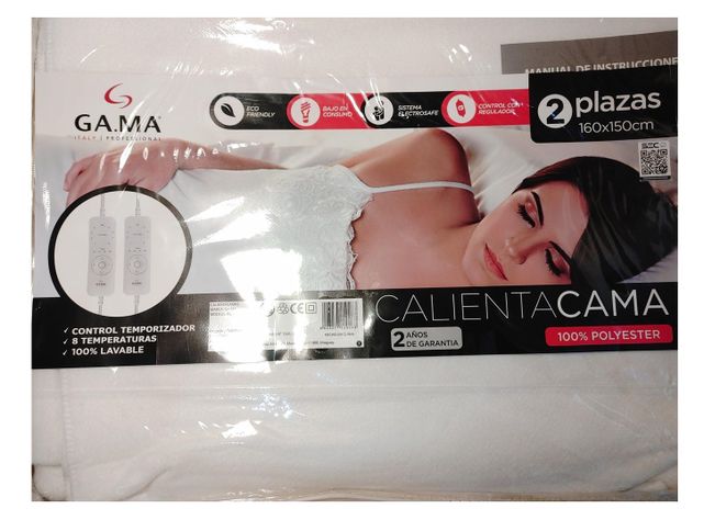 Calienta Cama 2 Plazas Gama Timer Y 8 Temperaturas 160x150cm-4