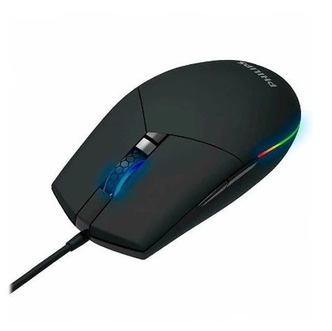 Mouse gamer alambrico Philips 6 Botones SPK9304-0