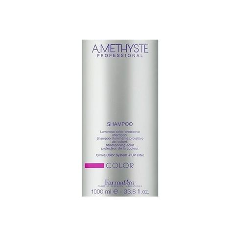 Shampoo Farmavita Amethyste Color 1000 Ml + Uv Filter-1