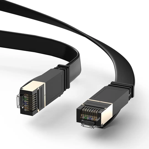 Cable De Red Utp Ethernet Hp Cat7 Flat 3 Metros 10gbps Rj45-3