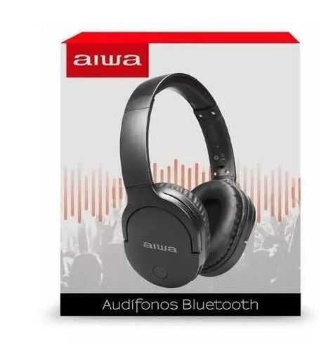 Audífonos Aiwa Aw-k11bk On-ear Bluetooth Negro 18h Microfono-5