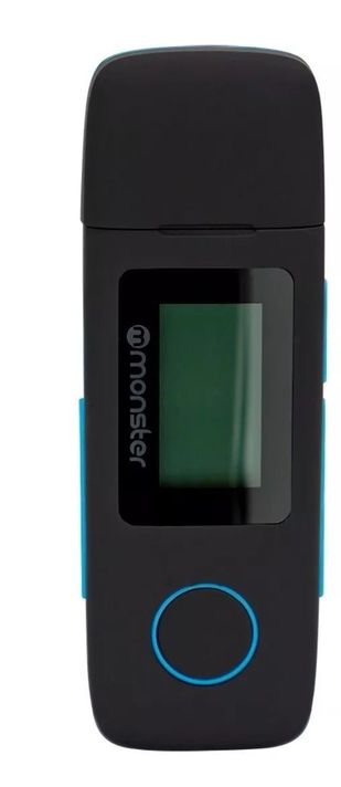 Reproductor Mp3 16gb Radio Fm Monster C/grabador De Voz Azul-2