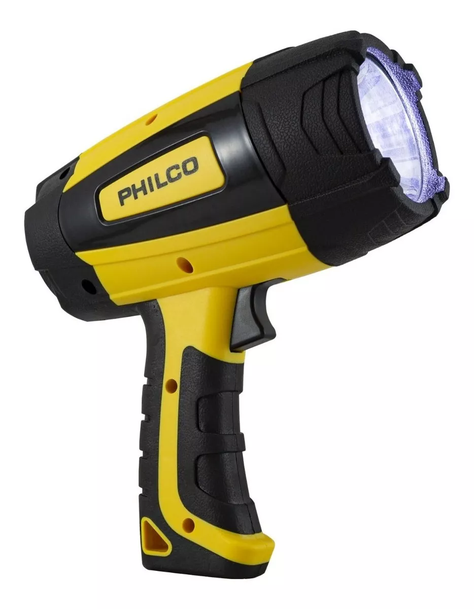 Foco Linterna 1 Led Alto Poder 5w 300lm Philco Recargable-0