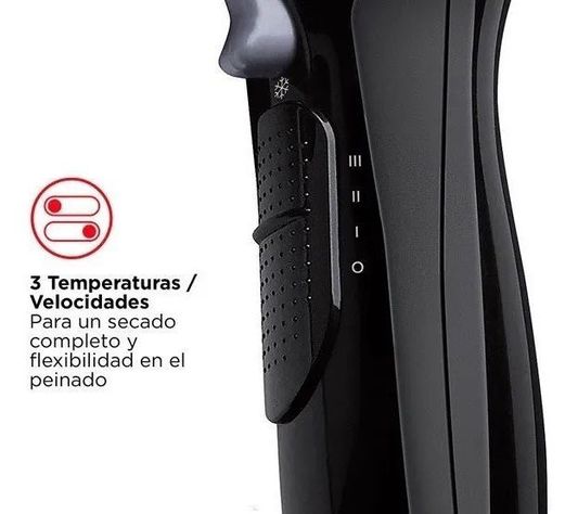 Secador De Pelo Revlon Control Frizz 2000w Con Boquilla original-4