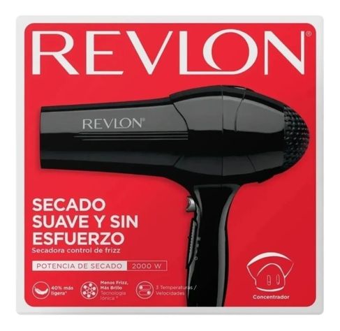 Secador De Pelo Revlon Control Frizz 2000w Con Boquilla original-6