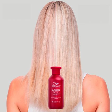 Combo Shampoo acondicionador aceite Wella Ultimate Repair-2