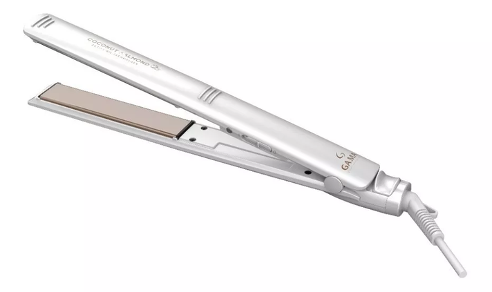 Plancha Cabello Gama Elegance Coco Almendra-1
