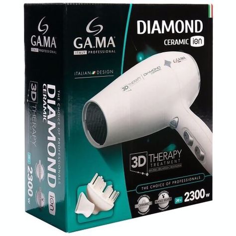 Secador De Pelo Gama Italy Diamond Ceramic 3d Therapy 2300w-4