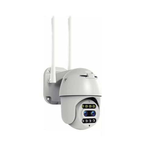 Cámara De Seguridad Exterior Fhd 4mp Doble Lente Zoom 10x-0
