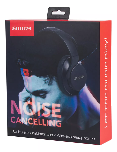 Audifonos Bluetooth Aiwa Cancelacion De Ruido Activa Knc1090-5