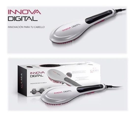 Peine Cepillo Gama Innova Digital Nano Silver Ceramica-2